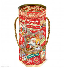 Туба "Почта Деда Мороза" (Картон)  500 гр.