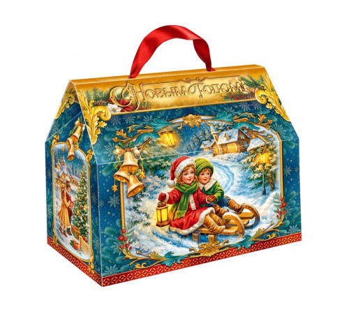 Коробка  "Снежный калейдоскоп" 1000 гр.