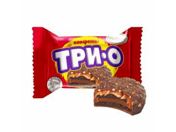 Конфеты ТРИО какао шоколадный брауни