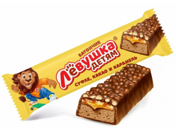 Левушка  суфле, какао и карамель