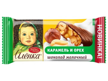 Аленка карамель и орех